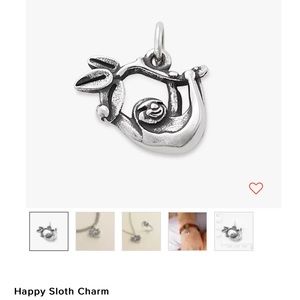 *NEVER USED* Happy Sloth charm from James Avery